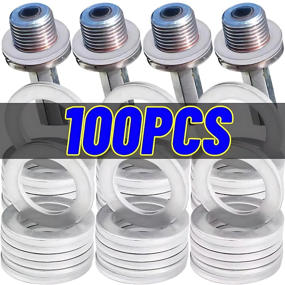 Shelly Plug - Aluminum Oil Pan Drain Plug Gasket