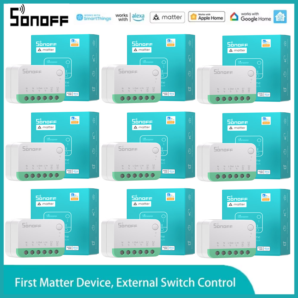 Sonoff - SONOFF MINIR4M Mini WiFi Matter Smart