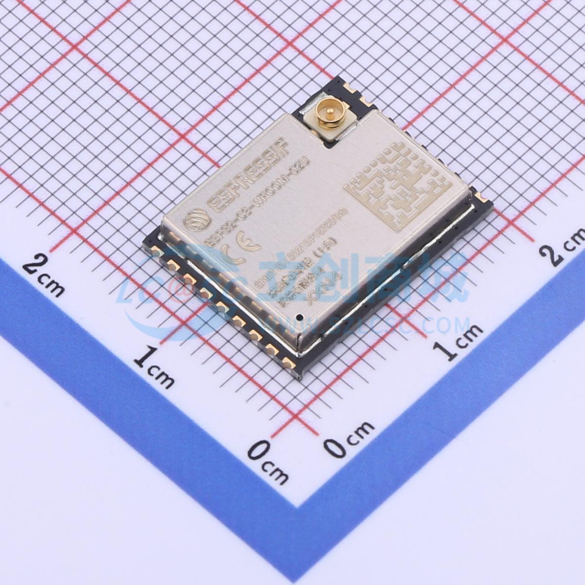 Smart Home Module Iot - 5pcs ESP32-C3-WROOM-02U-N4 SMD-19P ESP32-C3 Bluetooth5.0 WiFi