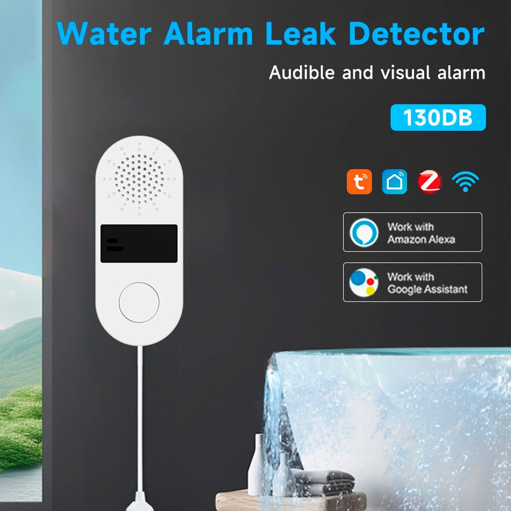 Home Assistant Tuya - Tuya Wifi Water Leak Detector with