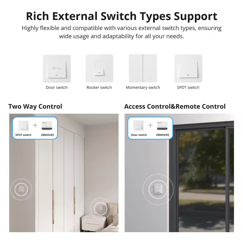 SONOFF ZBminir2 Zigbee Mini Sm - đánh giá và giá Sonoff