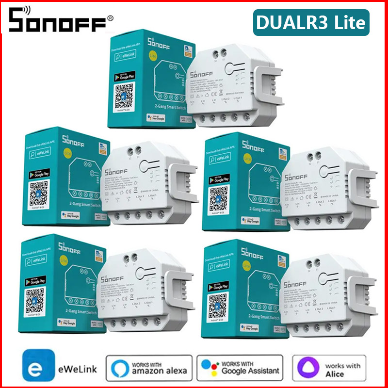 1-8pcs Smart Switch SONOFF DUA - đánh giá và giá Sonoff