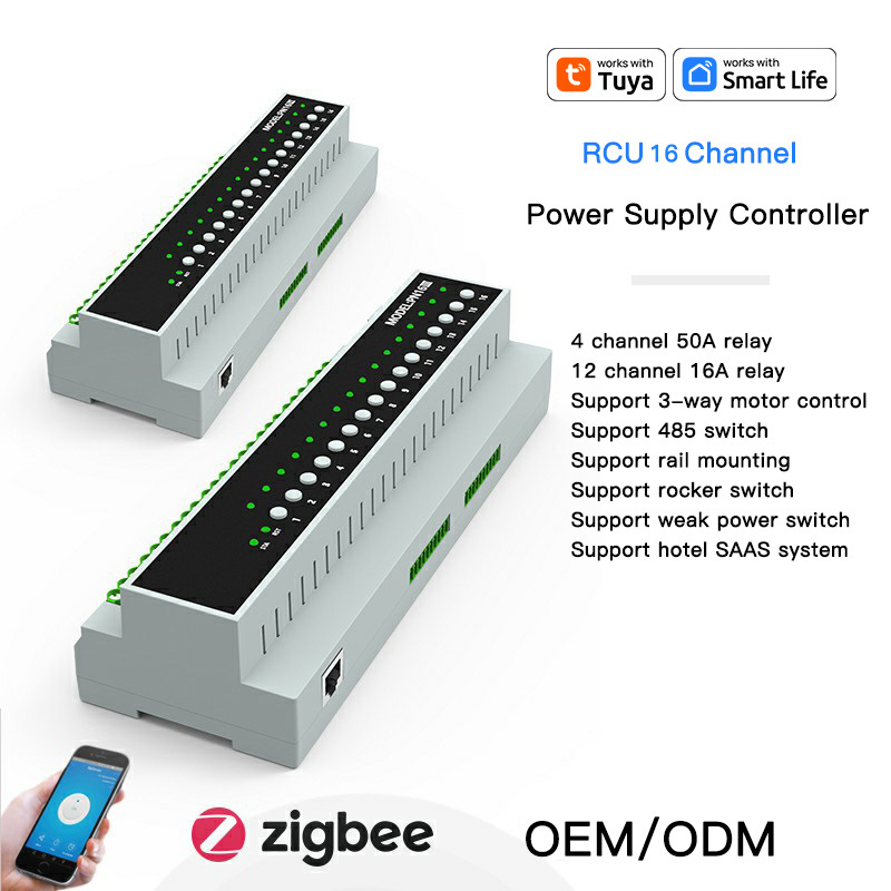 RSH Tuya ZigBee 16 Channel 16A - đánh giá và giá Tuya Smart