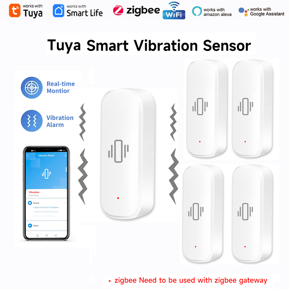Tuya WiFi Zigbee Smart Vibrati - đánh giá và giá Home Assistant Tuya