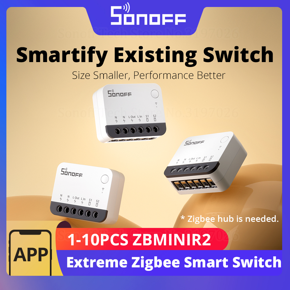 SONOFF ZBMINIR2 Zigbee Smart S - đánh giá và giá Sonoff