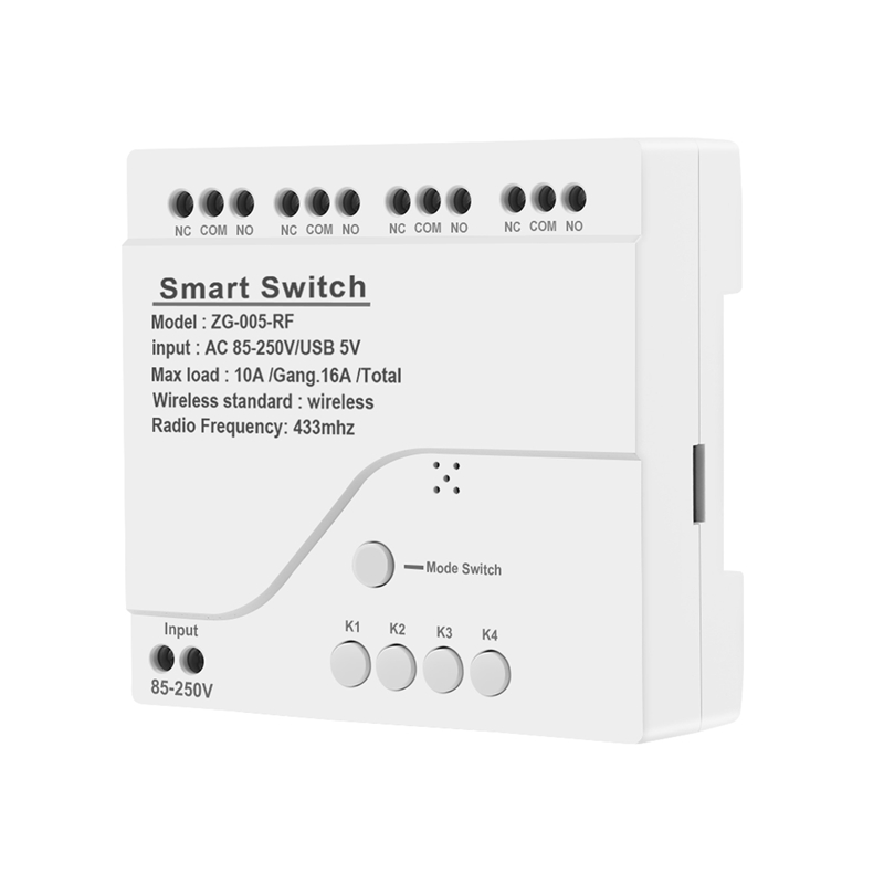 4CH Zigbee Smart Light Switch  - đánh giá và giá Smart Relay Tuya