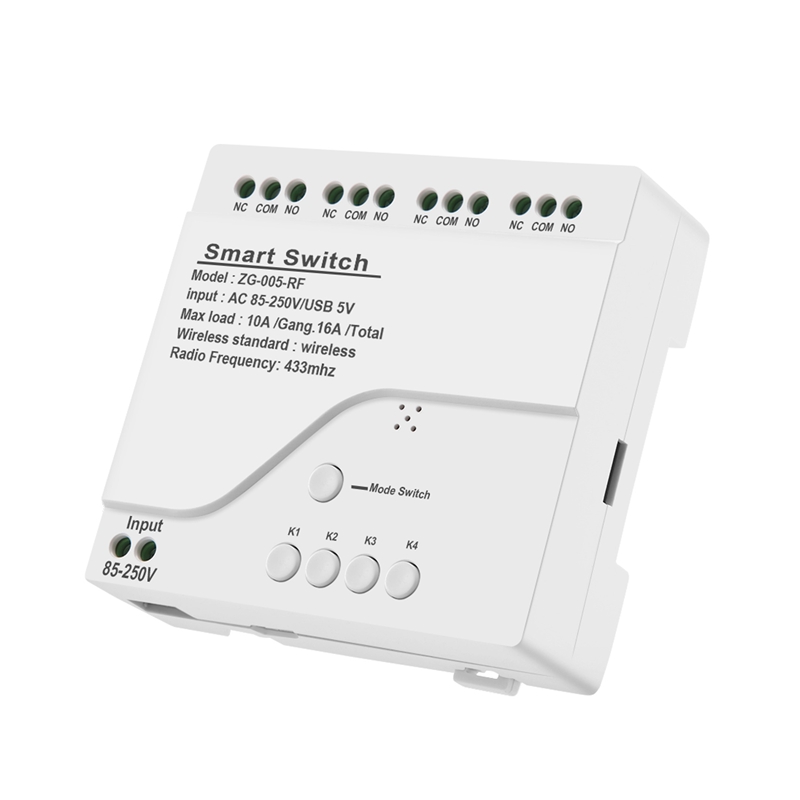 4CH Zigbee Smart Light Switch  - đánh giá và giá Smart Relay Tuya