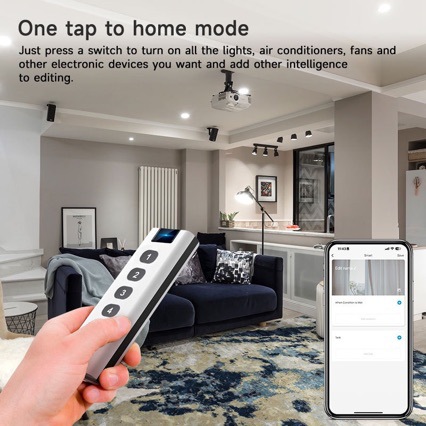 Tuya Smart Home ZigBee Remote  - đánh giá và giá Tuya 4 Channel