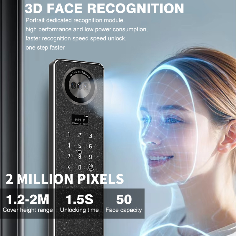 Tuya WiFi Smart Door Lock, Hom - đánh giá và giá Tuya Smart