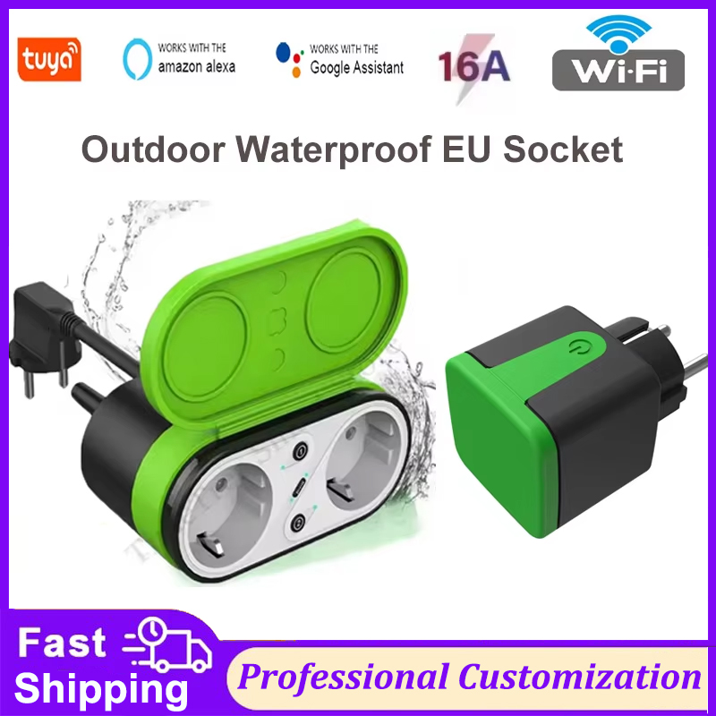 Tuya EU 16A Wifi Smart Outdoor - đánh giá và giá Smart Relay Tuya