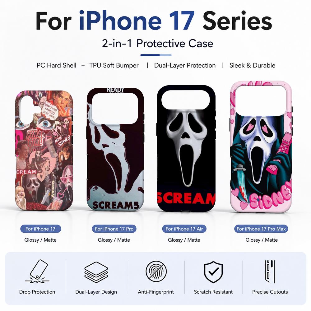 Fear Scream Movie Cover Phone  - đánh giá và giá Shelly