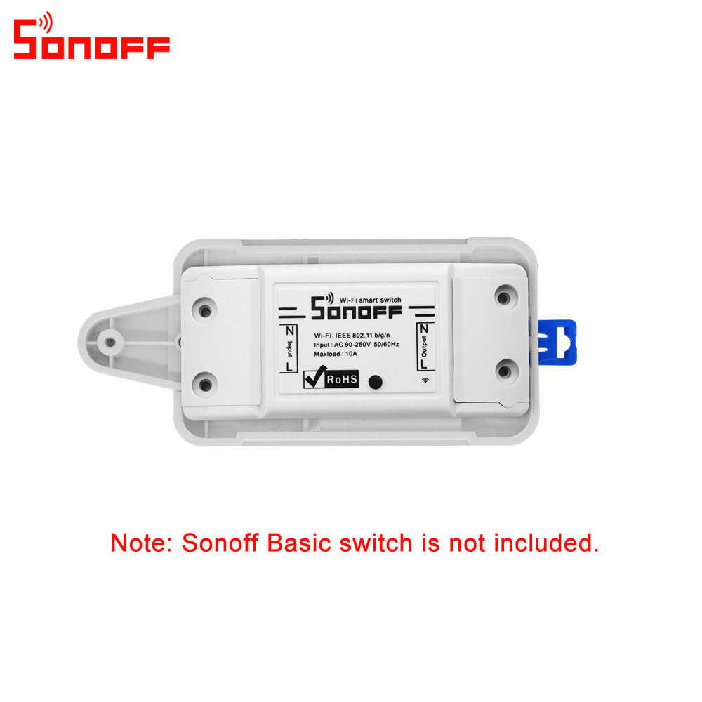 Itead Sonoff DR DIN Đường Sắt  - đánh giá và giá Sonoff Basic