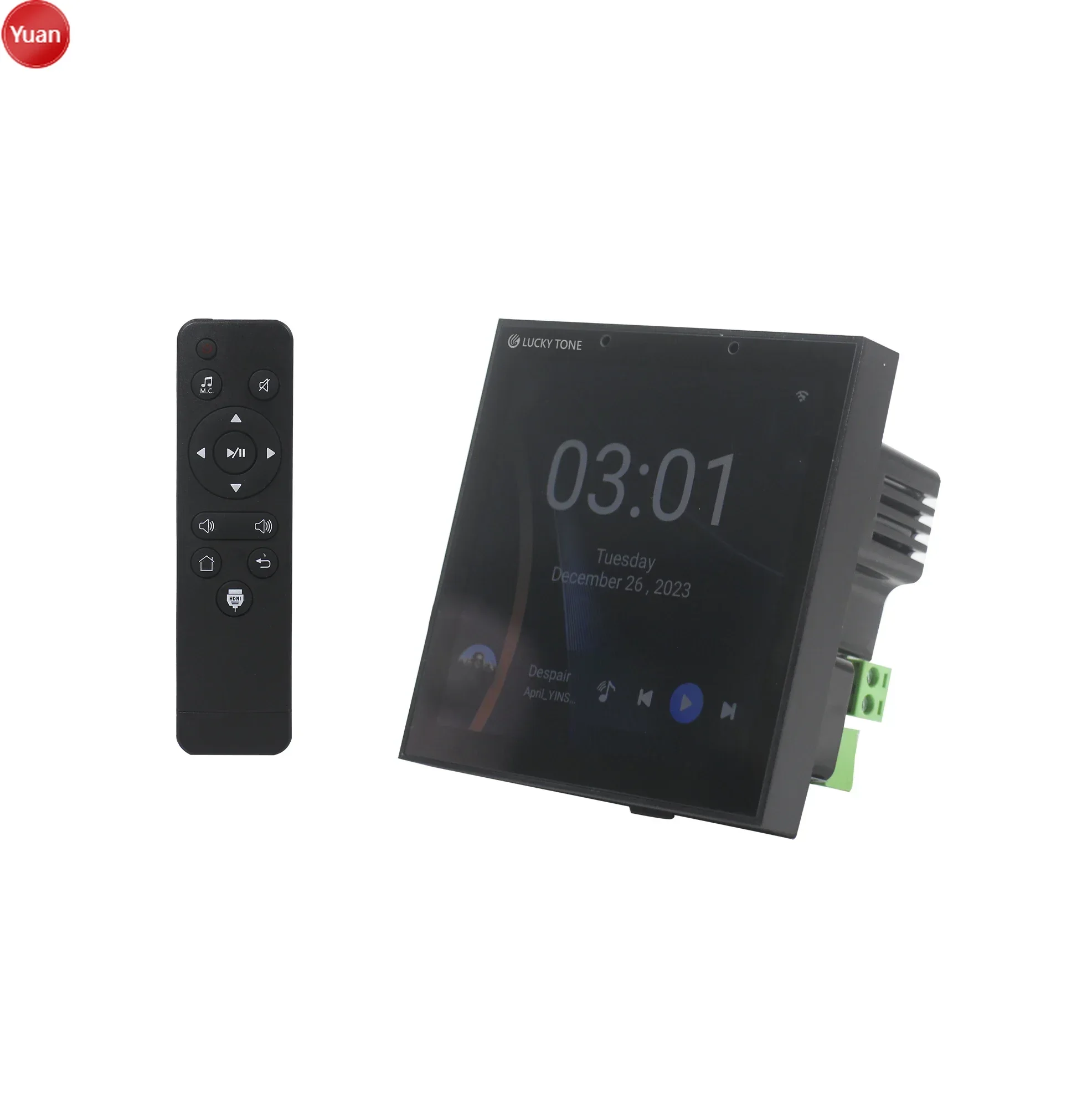 M 4 Inch Touch Screen 4 Channe - đánh giá và giá Tuya 4 Channel