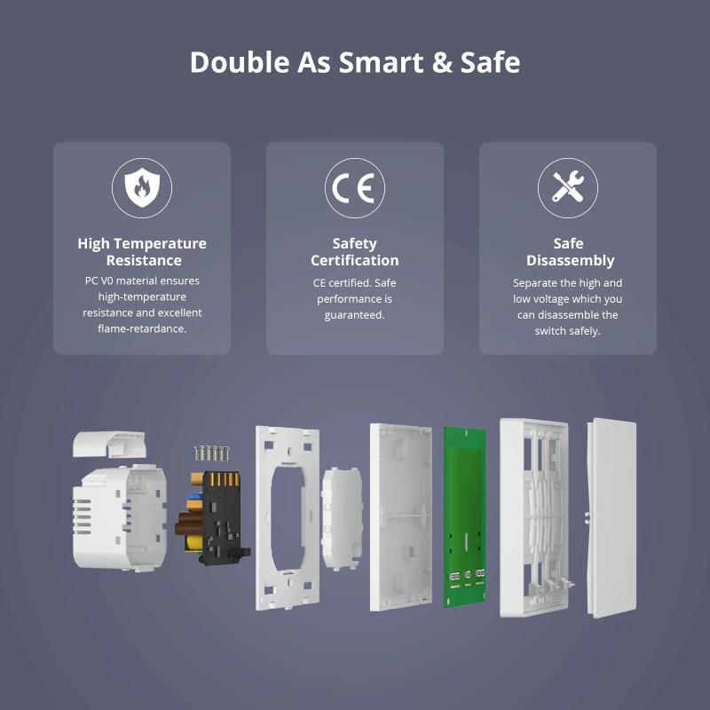 SONOFF M5 Matter Smart Wall Sw - đánh giá và giá Sonoff