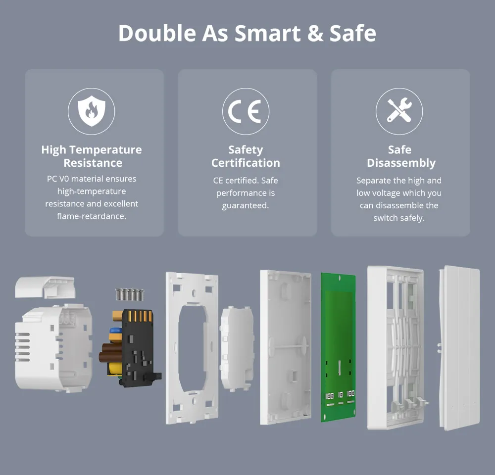 SONOFF M5 Matter Smart Wall Sw - đánh giá và giá Sonoff