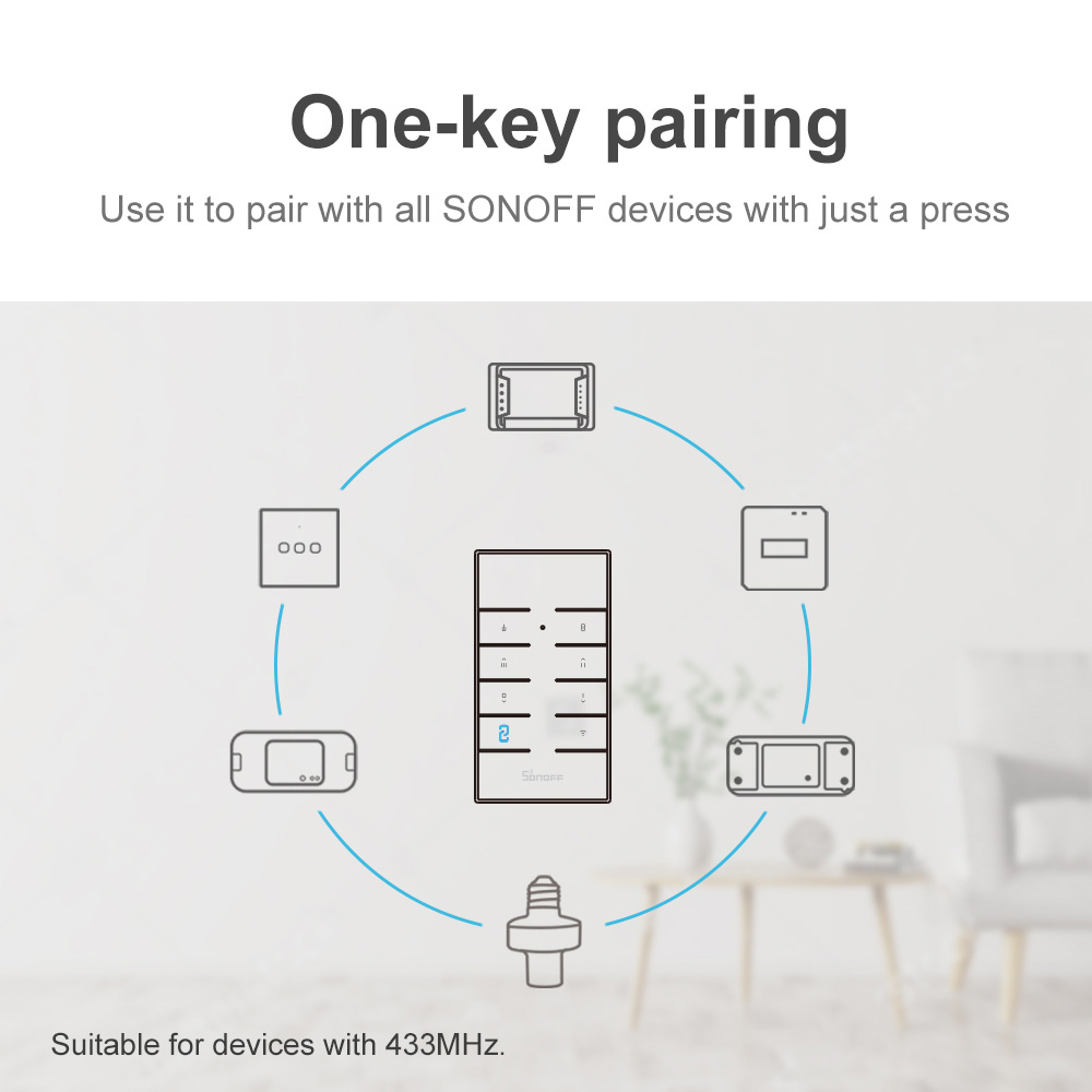 Itead Sonoff RM433 433MHz Từ X - đánh giá và giá Sonoff Mini R4