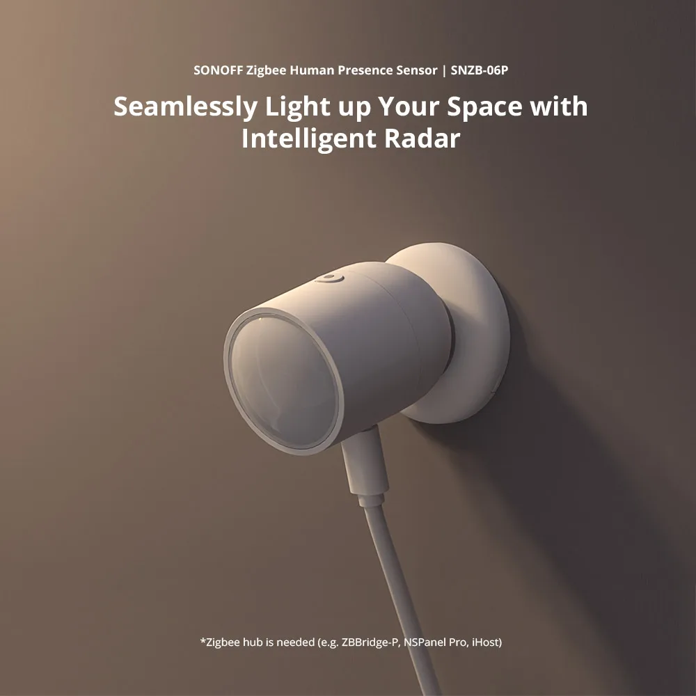 SONOFF SNZB 06P Zigbee Human P - đánh giá và giá Sonoff Basic