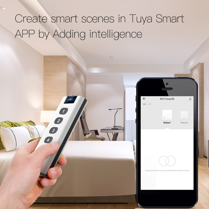 Tuya ZigBee Smart Scene Switch - đánh giá và giá Sonoff Basic