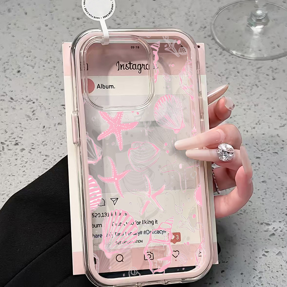 Summer Pink Seashell Clear Pho - đánh giá và giá Shelly