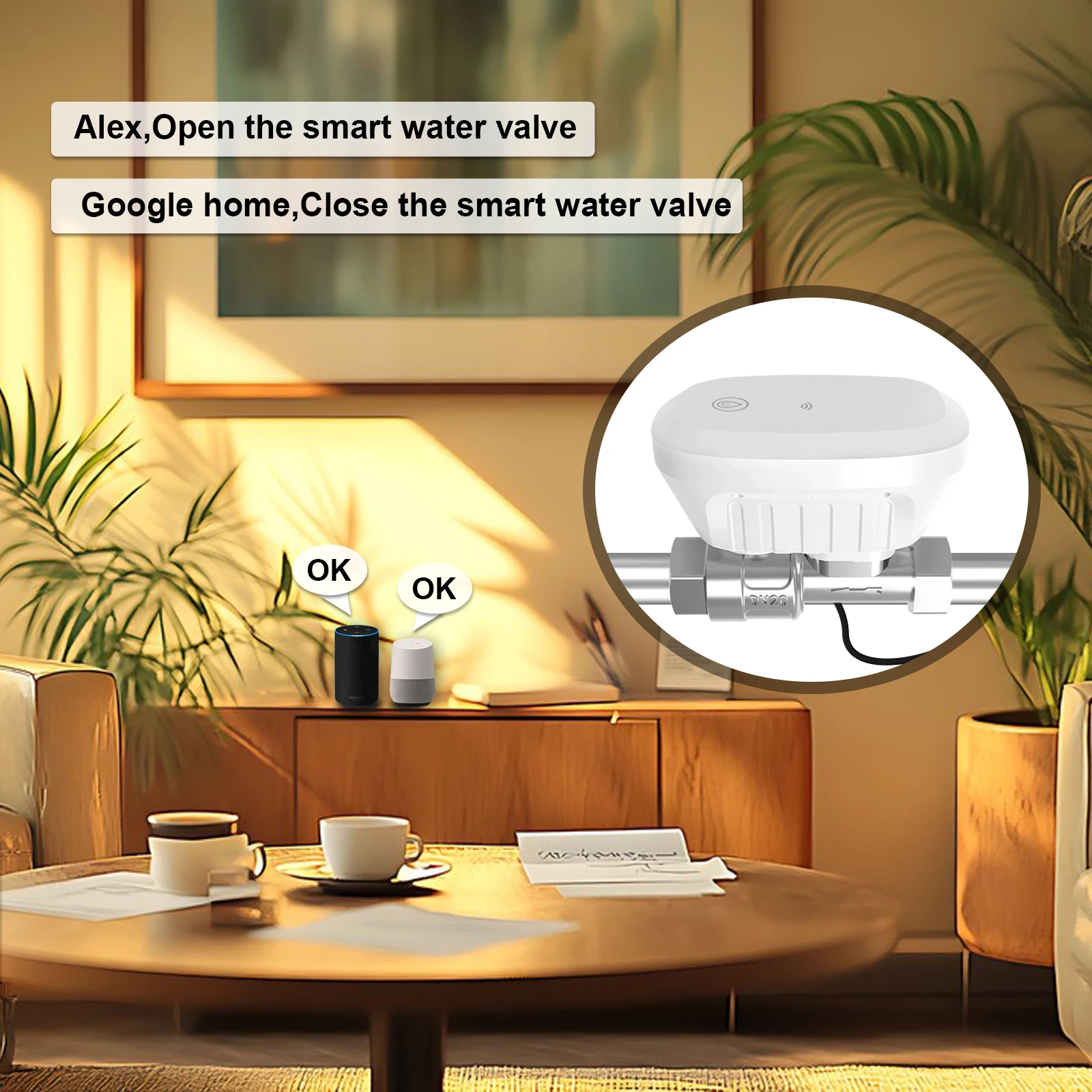 Water Valve WiFi Smart Control - đánh giá và giá Home Assistant Tuya