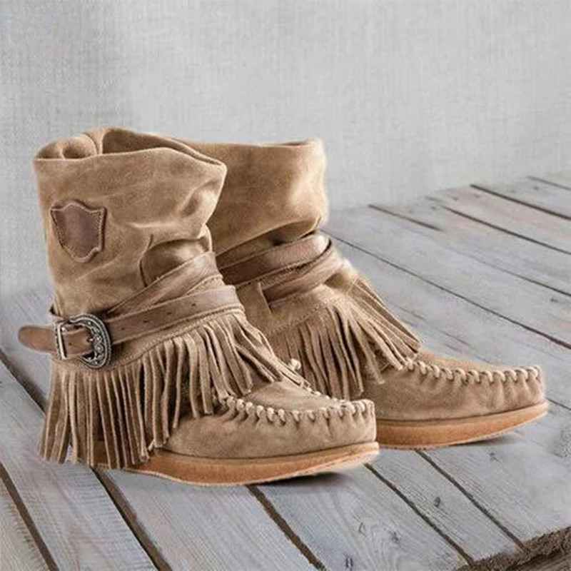 Retro Tassel Women's Boots Sid - đánh giá và giá Tasmota
