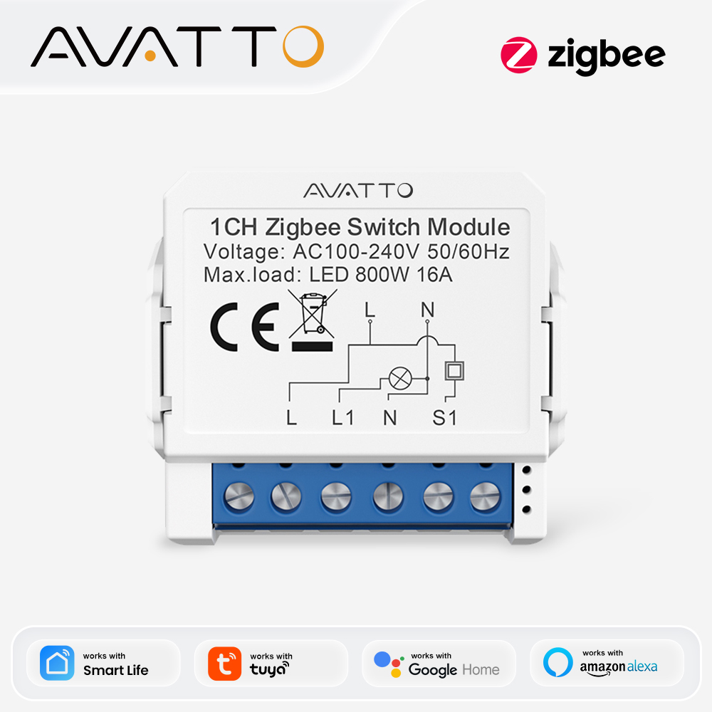 AVATTO ZigBee Tuya 1/2/3/4 Gan - đánh giá và giá Tuya 4 Channel