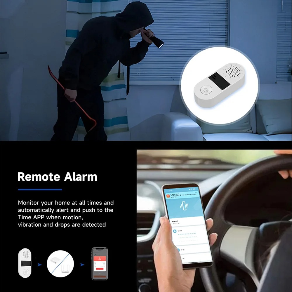 Tuya WiFi Vibration Sensor - 1 - đánh giá và giá Home Assistant Tuya