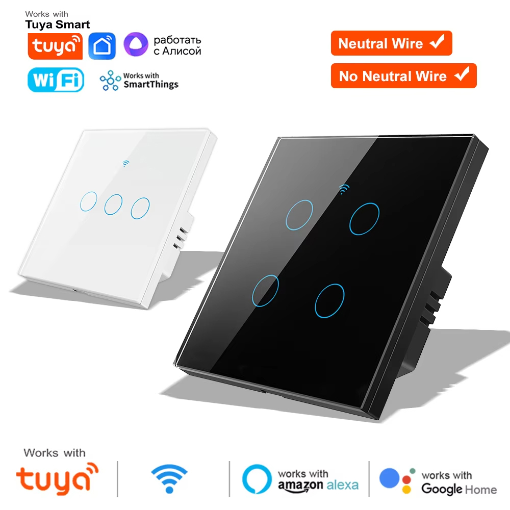 1 2 3 4 Gang WiFi RF 433mhz To - đánh giá và giá Smart Relay Tuya