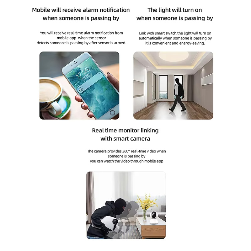 Smart PIR Motion Sensor WiFi Z - đánh giá và giá Home Assistant Tuya