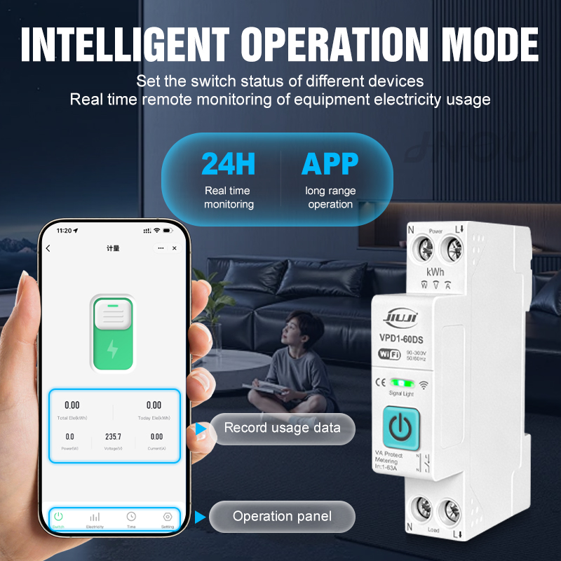 Smart WiFi DIN Rail Switch 1P  - đánh giá và giá Smart Relay Tuya