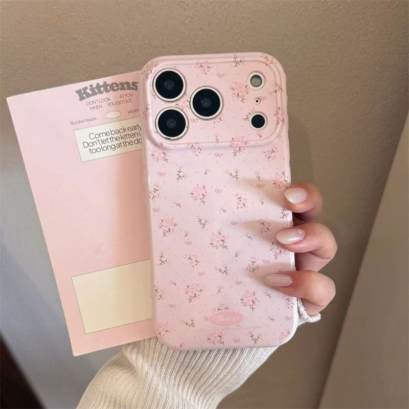 insWind pink floral bow phone  - đánh giá và giá Shelly