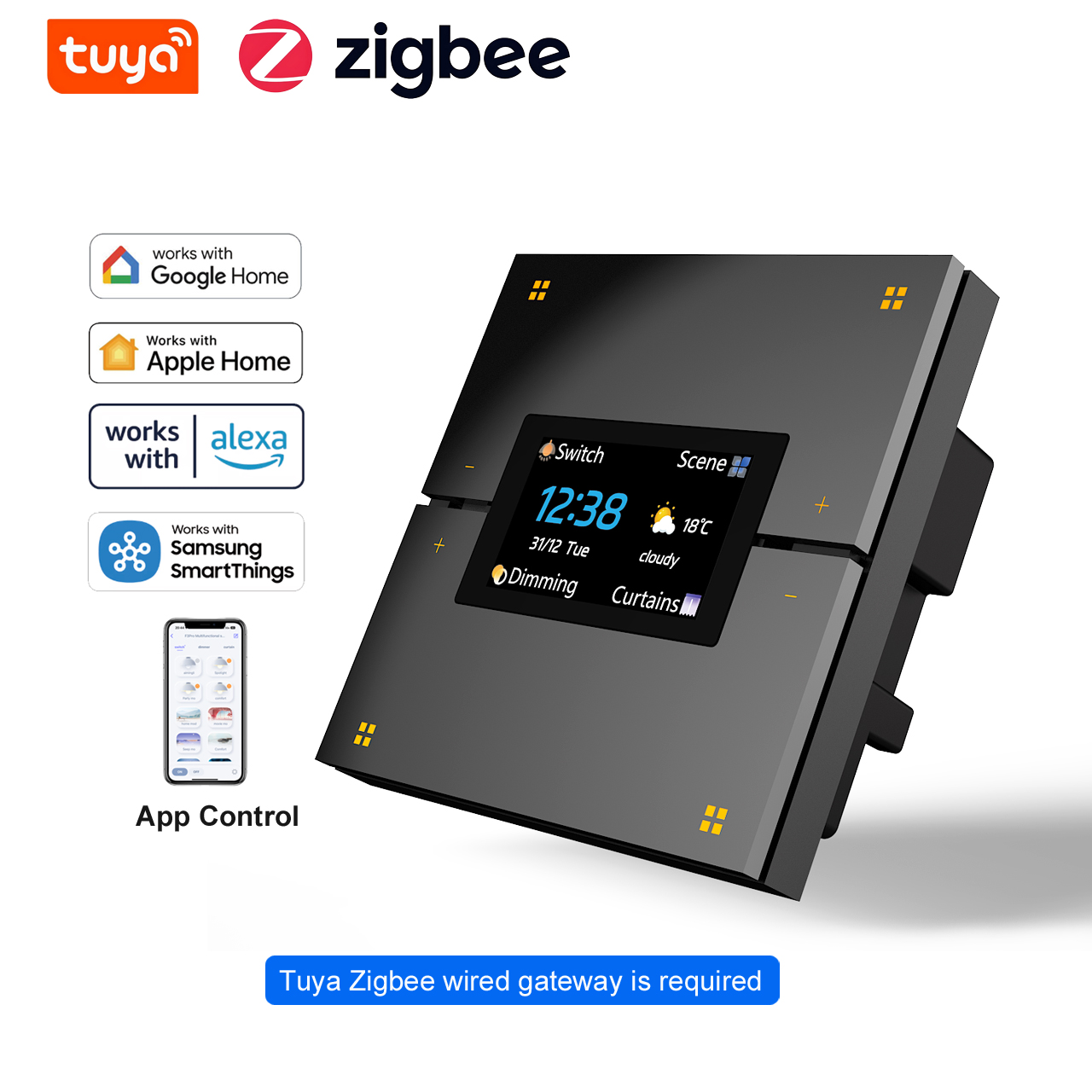 M9 Pro 8-Button UK Tuya Smart  - đánh giá và giá Smart Relay Tuya