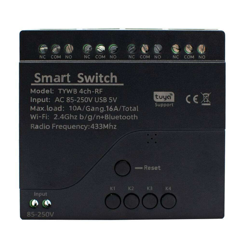 Tuya AC 85-250V 4 Channel Wifi - đánh giá và giá Sonoff Mini R4