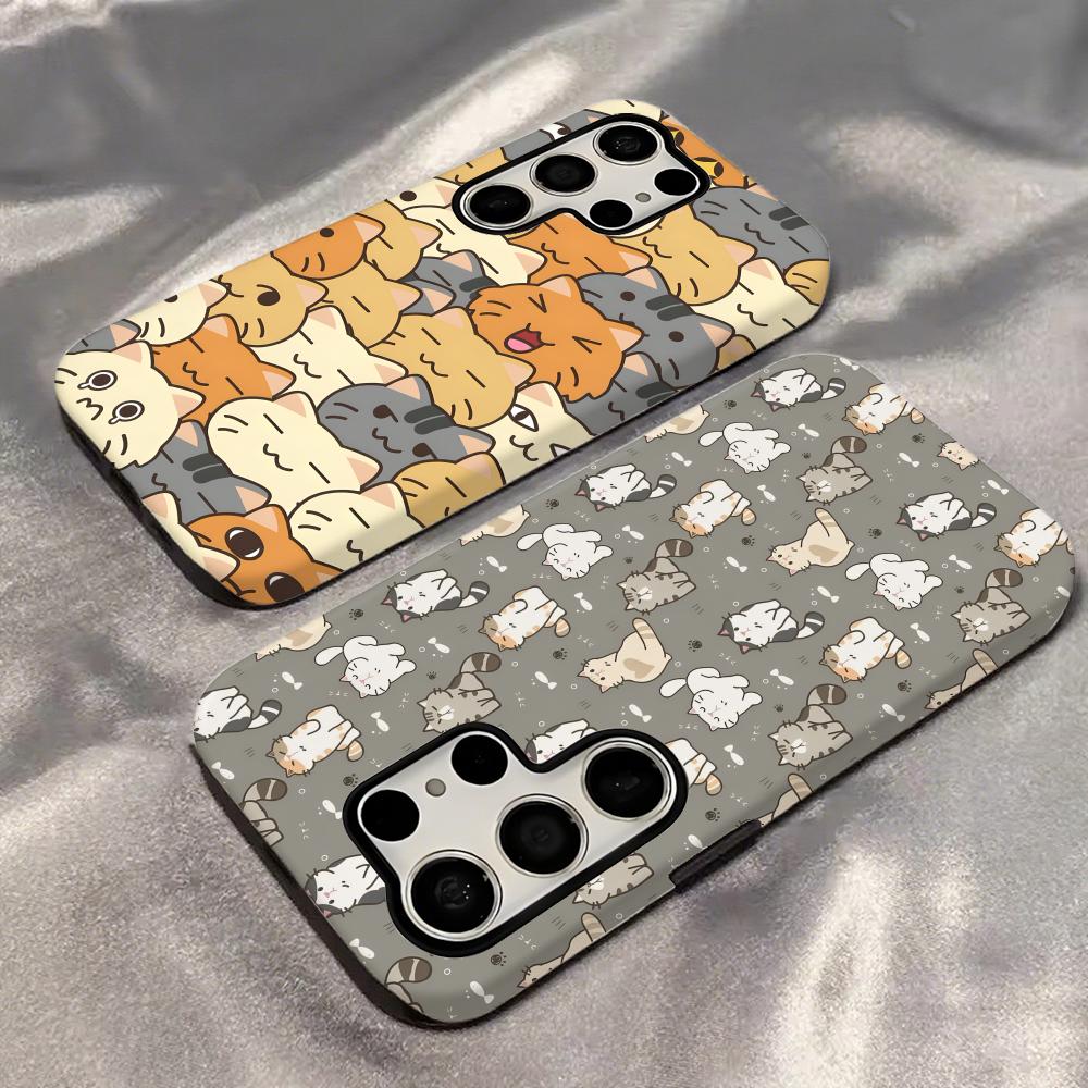 Cute cat  Phone Case 2-in-1 Gl - đánh giá và giá Shelly