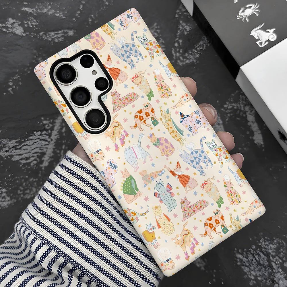 Cute cat  Phone Case 2-in-1 Gl - đánh giá và giá Shelly