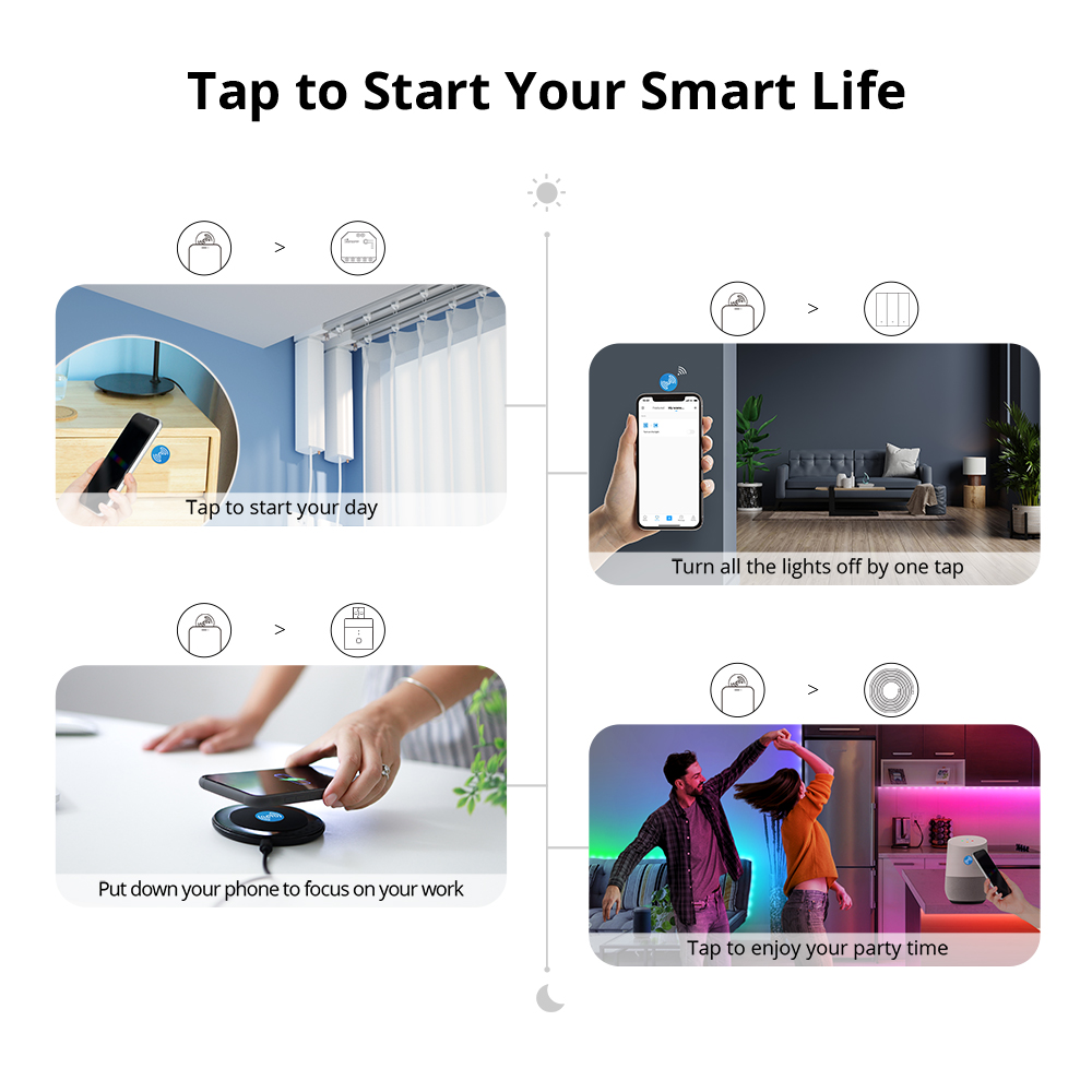 SONOFF NFC Tag Ntag215 Sticker - đánh giá và giá Sonoff