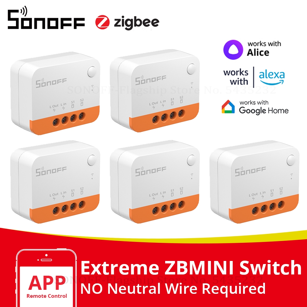 1/3/5 Chiếc Itead SONOFF ZBMIN - đánh giá và giá Sonoff Mini R4