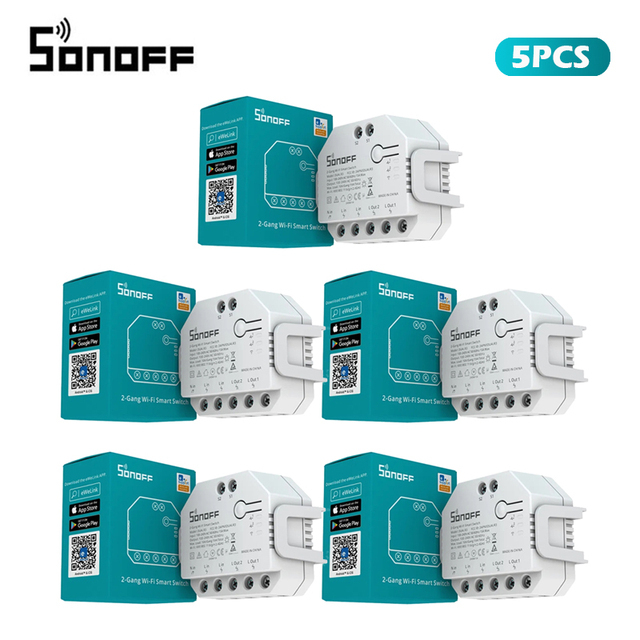 SONOFF DUAL R3 2 Gang Smart Re - đánh giá và giá Sonoff