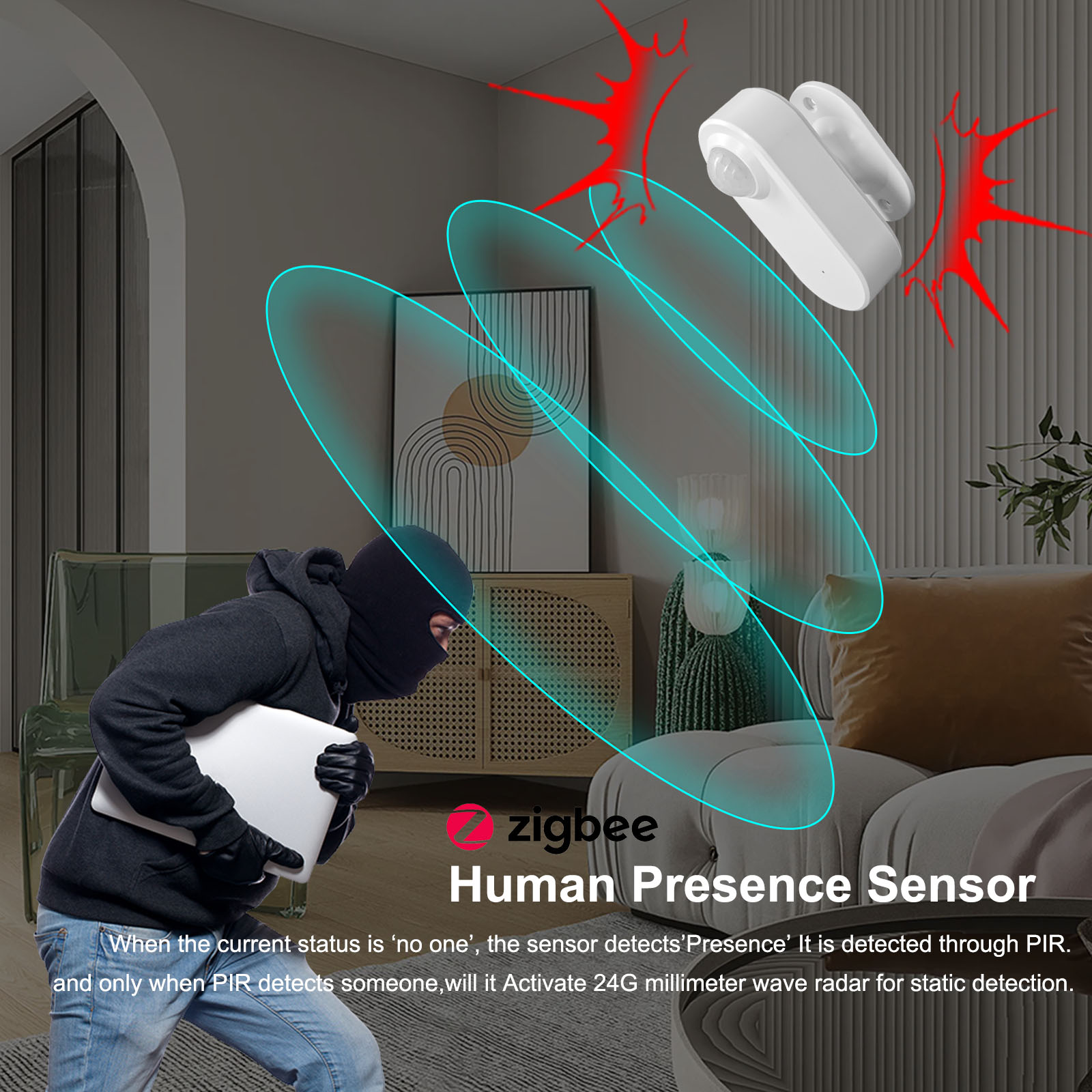 Tuya Human Presence Sensor Sma - đánh giá và giá Tasmota
