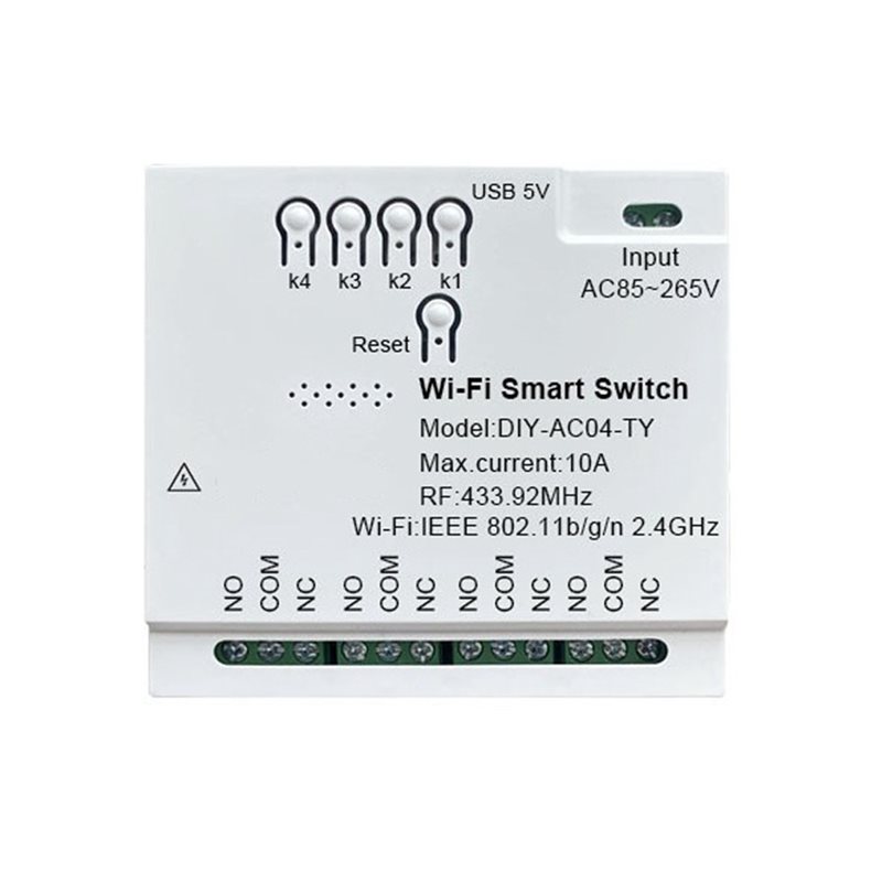 Reliable-Tuya Wifi 4 Channel S - đánh giá và giá Tuya 4 Channel