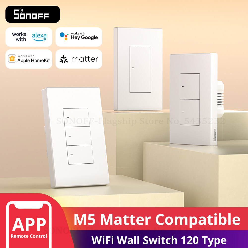 SONOFF M5 Matter WiFi Smart Wa - đánh giá và giá Sonoff Basic