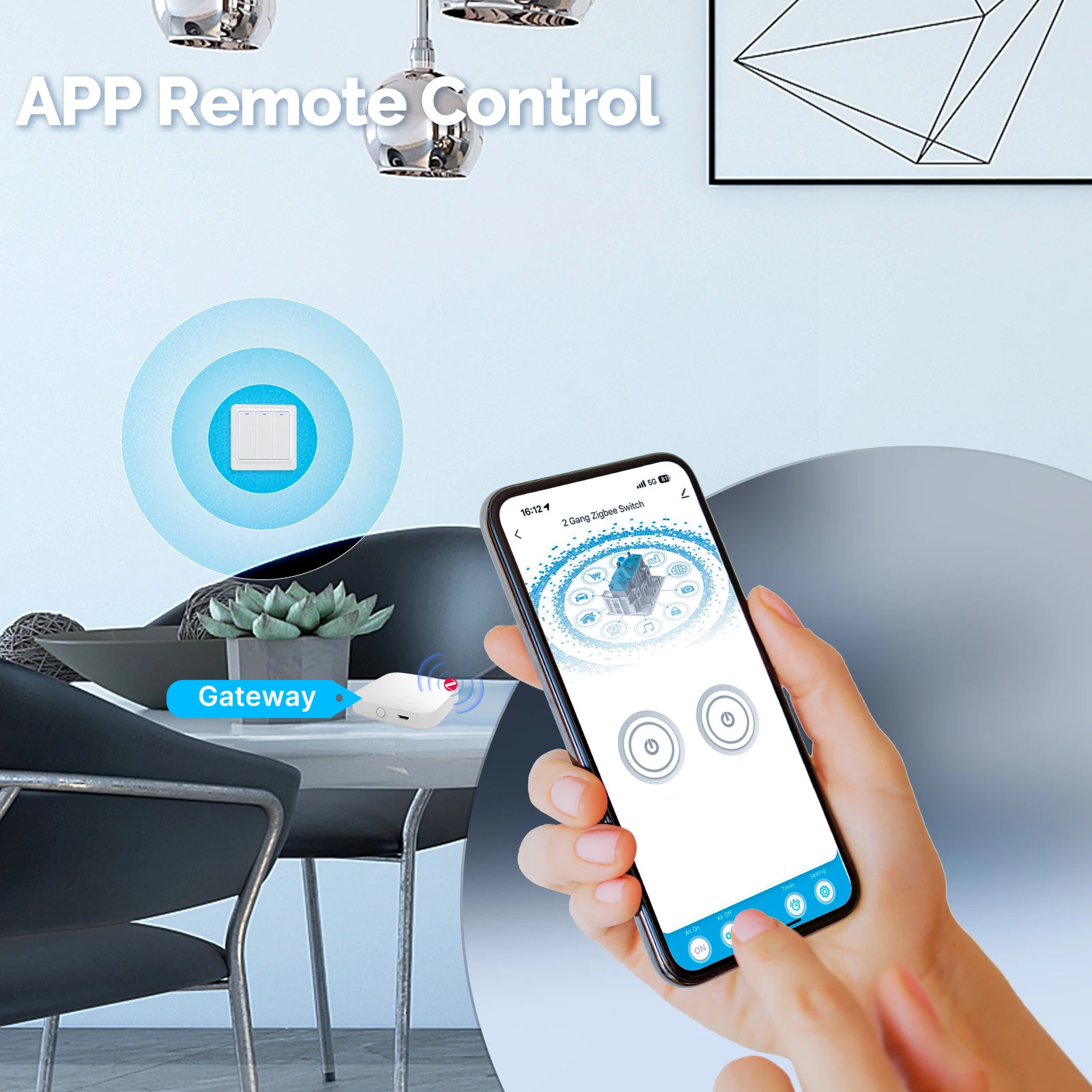 MOES ZigBee Smart Light Switch - đánh giá và giá Smart Relay Tuya