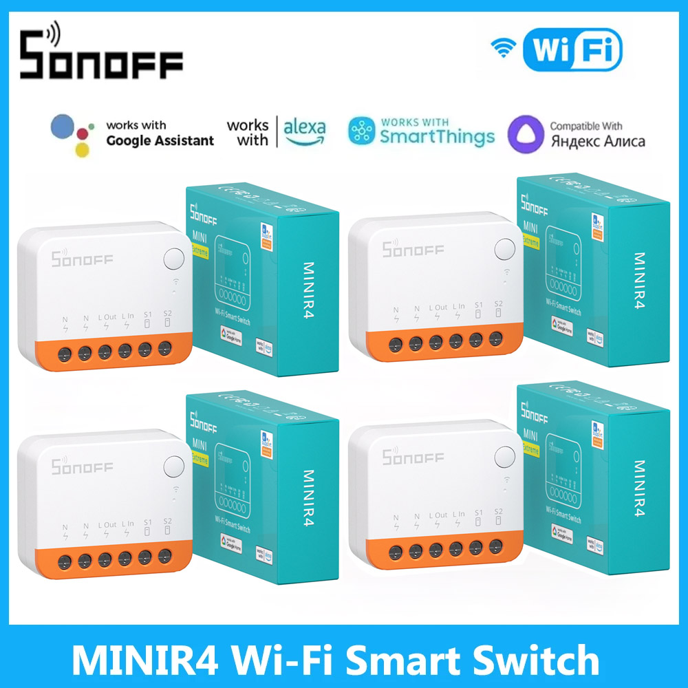 Smart Wifi Switch SONOFF Mini  - đánh giá và giá Sonoff Mini R4