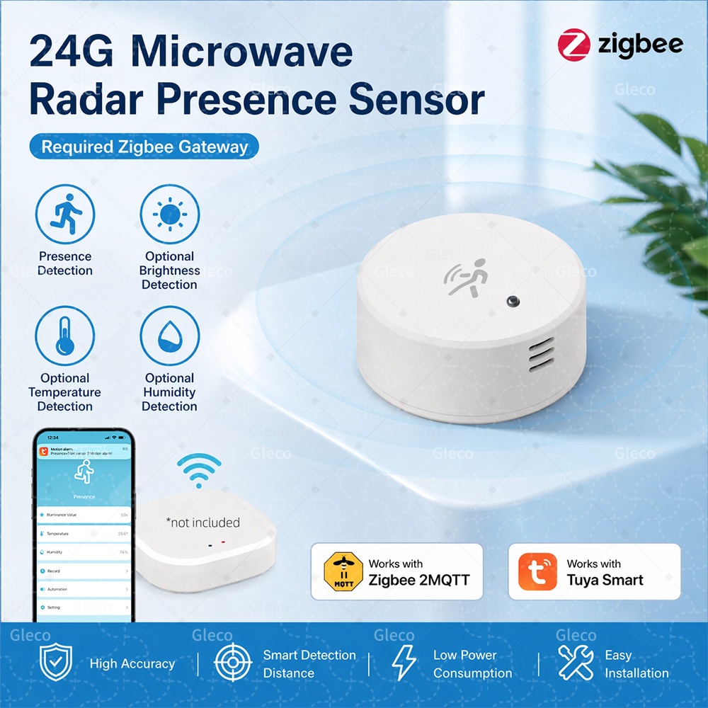 Zigbee Human Presence Sensor T - đánh giá và giá Tasmota