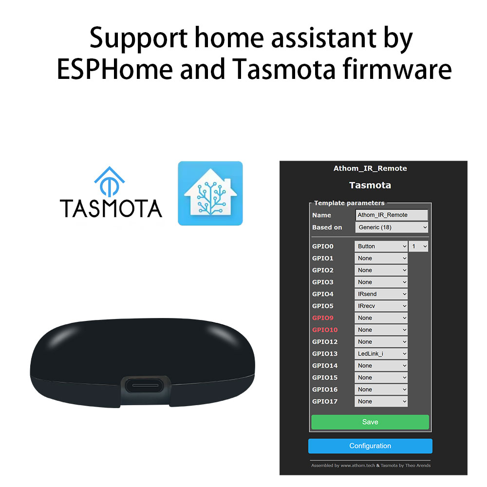 Tasmota MQTT IR Remote Control - đánh giá và giá Tasmota